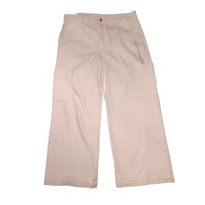 🆕️American Eagle Baggy White Cargo Pants